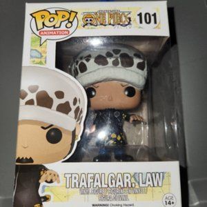 OG Trafalgar law Funko pop 101 valuted box damage